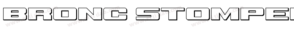 Bronc Stomper字体转换
